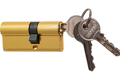 Цилиндр 90мм (45х45) шестеренка золото (033377)