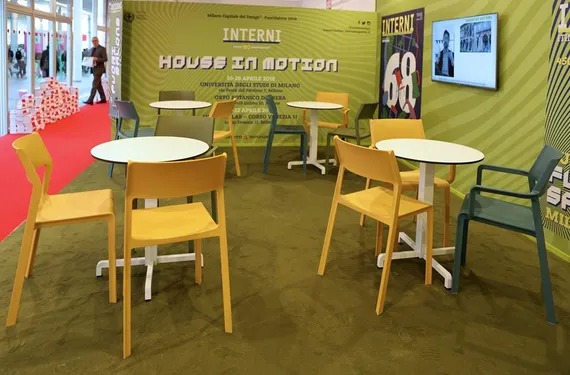 Стул с подлокотниками Trill бирюзовый