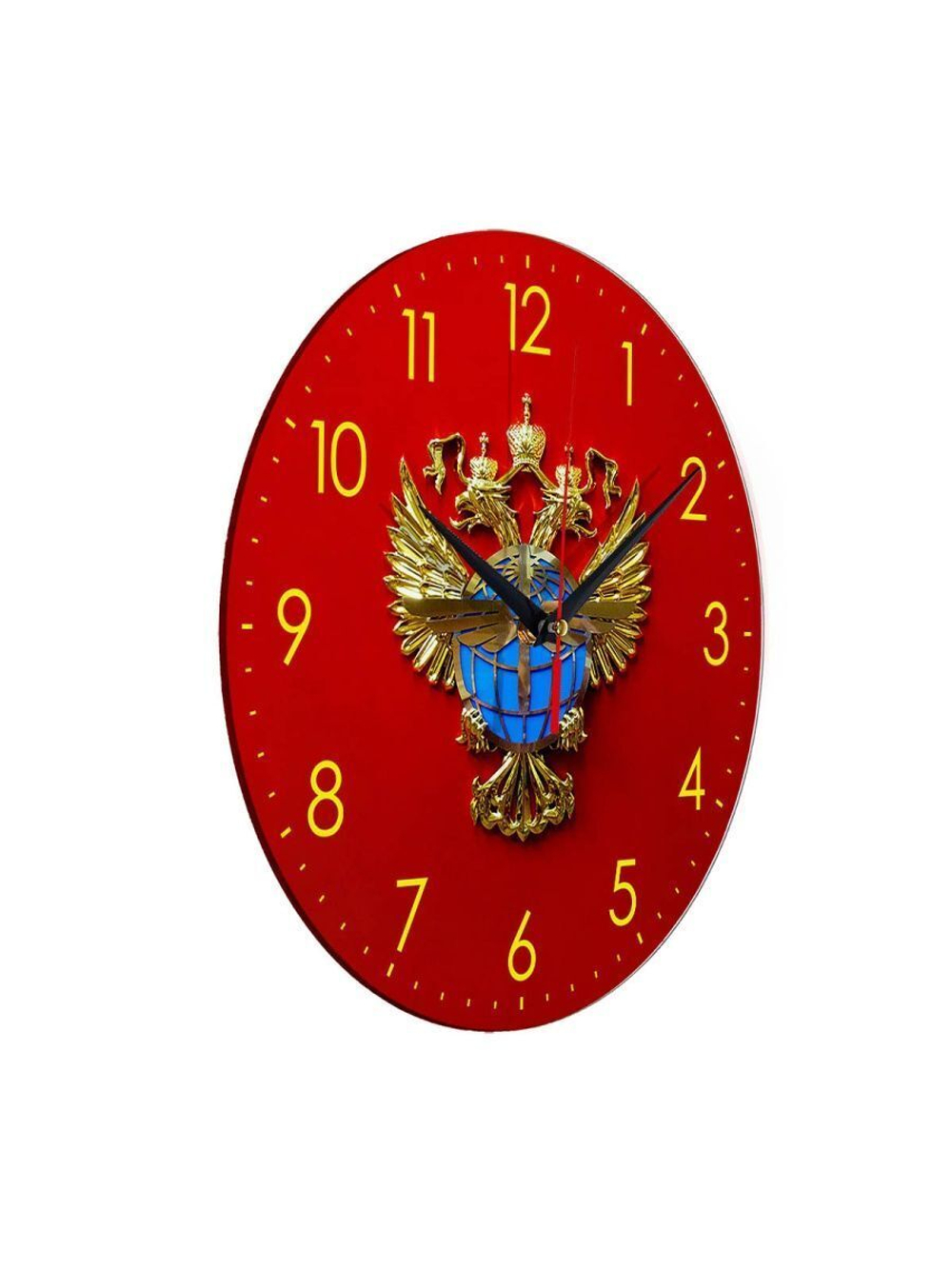 Настенные часы "символика Росавиация 3d"