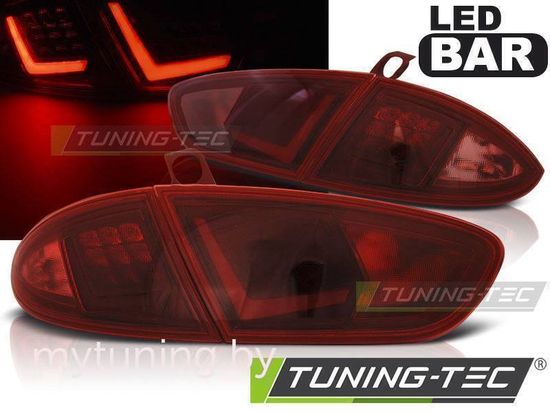 Фонари задние LED BAR RED для SEAT LEON 03.09-12
