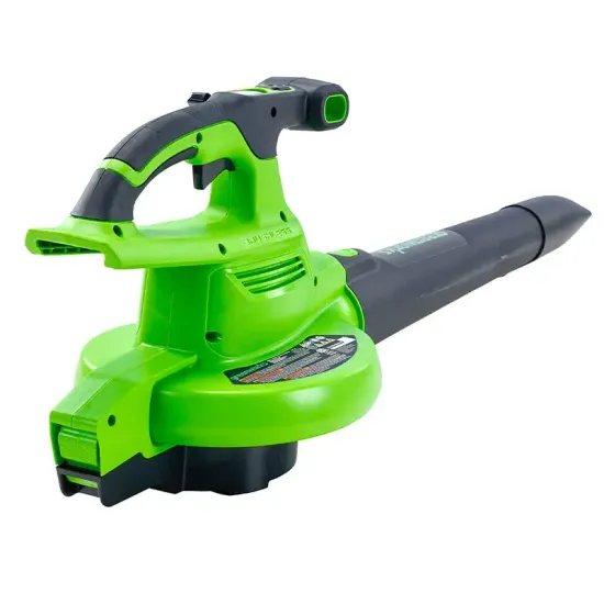 Воздуходувка-пылесос GREENWORKS GD40BVII 2406907 (без АКБ и ЗУ)