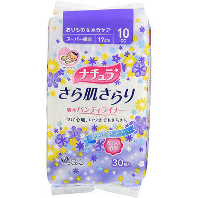 Прокладки супер-впитывающие ежедневные 17 см 30 шт Daio Elle AIR