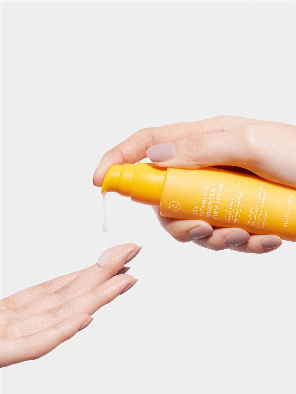 Allies of Skin 20% Vitamin C Brighten + Firm Serum укрепляющая сыворотка с 20% витамином С 30 ml