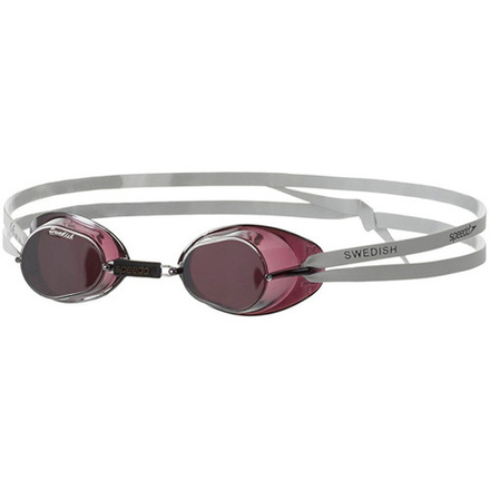 Очки для плавания SPEEDO Swedish Mirror, 8-706062150, FINA Approved, дымчатые линзы