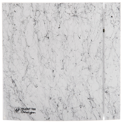 Накладной вентилятор Soler Palau SILENT-100 CZ MARBLE WHITE DESIGN 4C