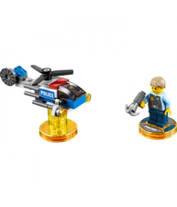 LEGO Dimensions: Чейз Маккейн (Fun Pack) 71266 — Chase McCain and Police Helicopter (Fun Pack) — Лего Измерения