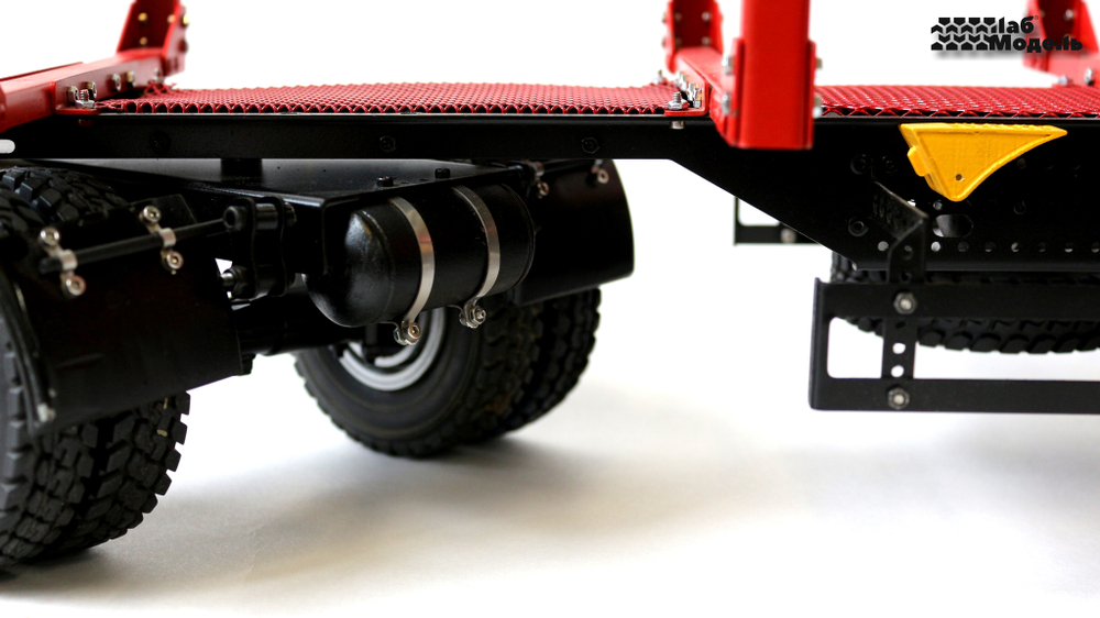 Trailer 2-axle sorting truck in Scale 1/14