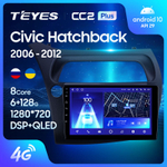 Teyes CC2 Plus 9" для Honda Civic Hatchback 2006-2012