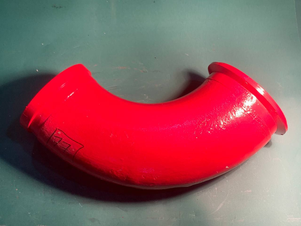 Второе колено DN150 (205-175 мм) PM / KCP / JJ / EVER (ZX-SK)