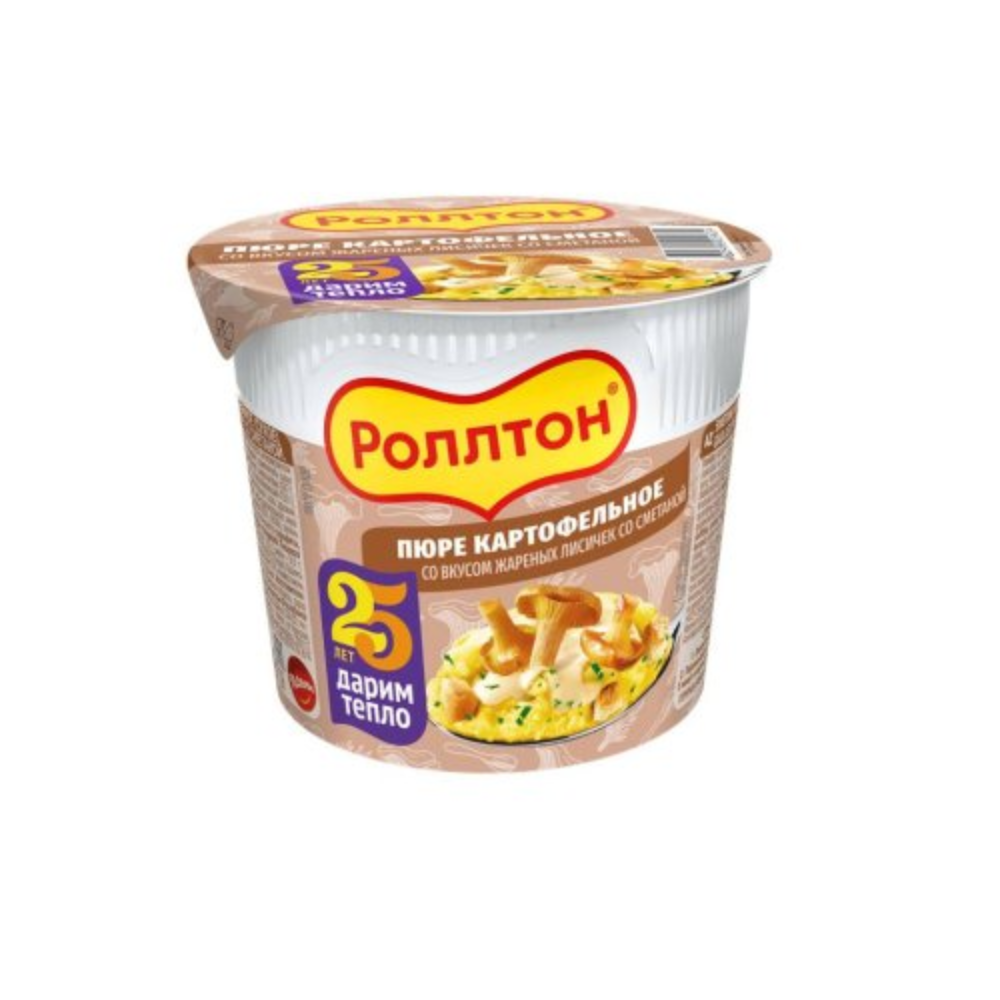 Пюре Роллтон со вкусом жареных лисичек 40 гр