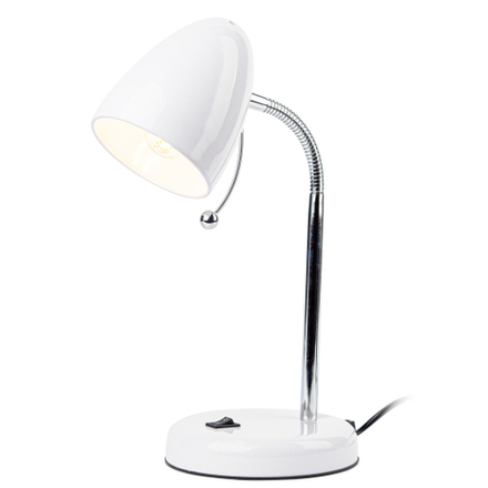 Настольный светильник ЭРА N-116-Е27-40W-W белый