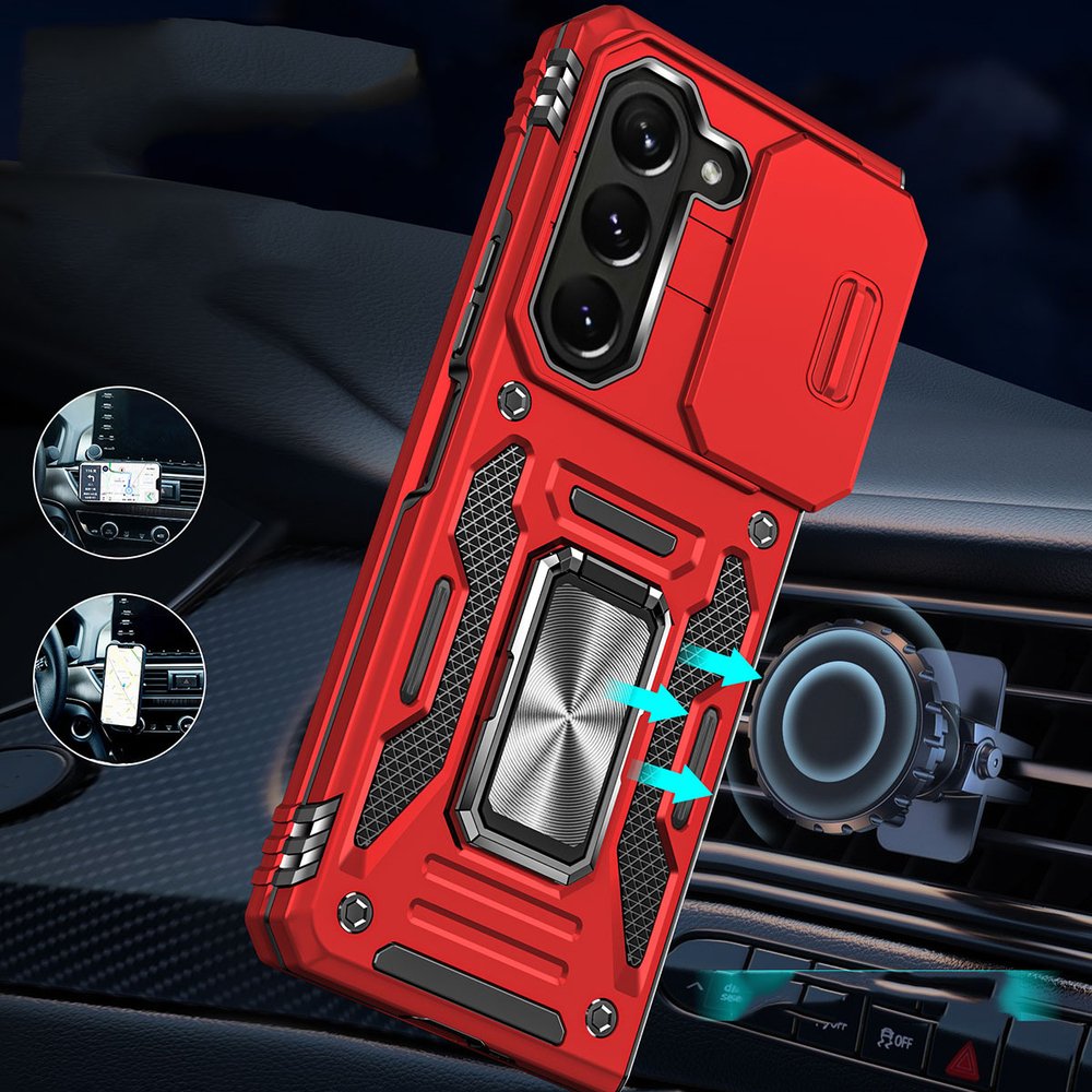 Чехол Safe Case с кольцом и защитой камеры для Samsung Galaxy Z Fold 6
