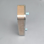 Теплообменник ГВС 12 пластин 166 мм для котлов BAXI, PROTHERM, FONDITAL арт. 0020119606, 711612800, 711613000