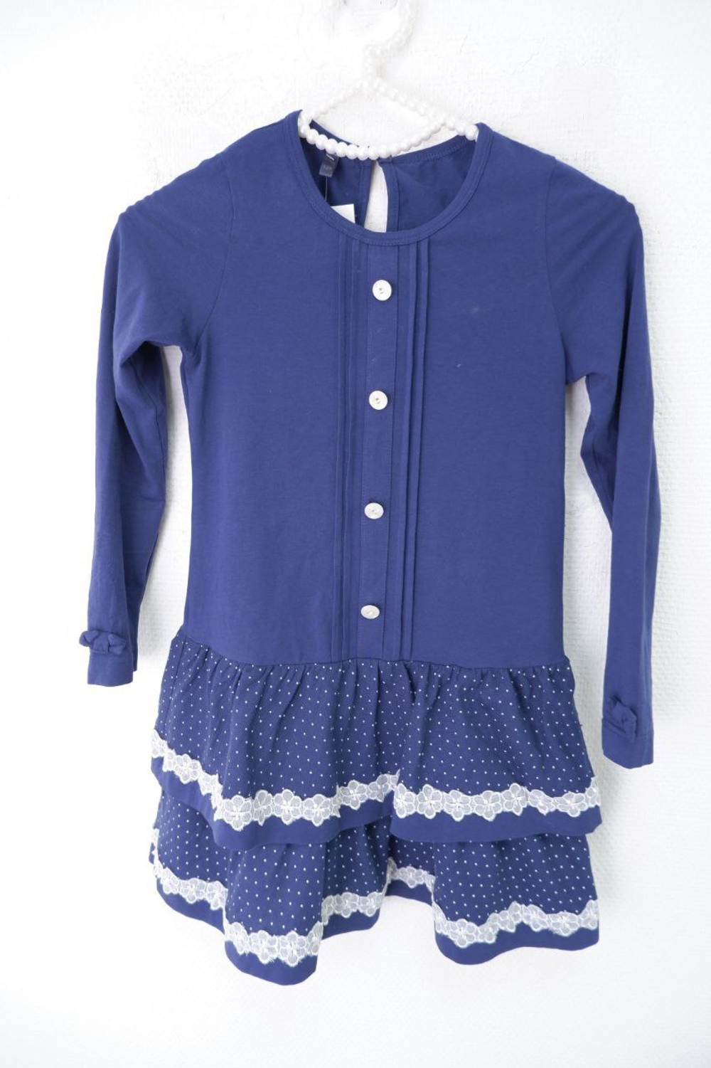 Платье с длинным рукавом на 7 лет