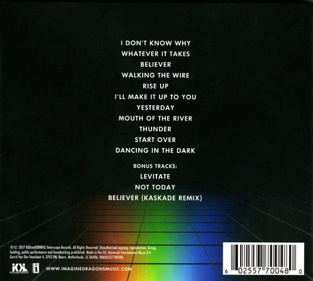 Imagine Dragons / Evolve (Deluxe Edition)(CD)