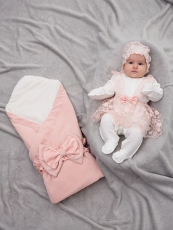 Конверт на выписку новорожденного весна