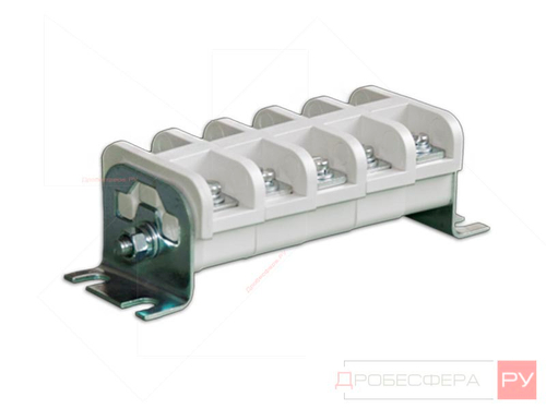 Блок клеммный  КБ 25-4П-5 ХТ/1 (N,8,C1,С2,С3 ) арт. 3673610