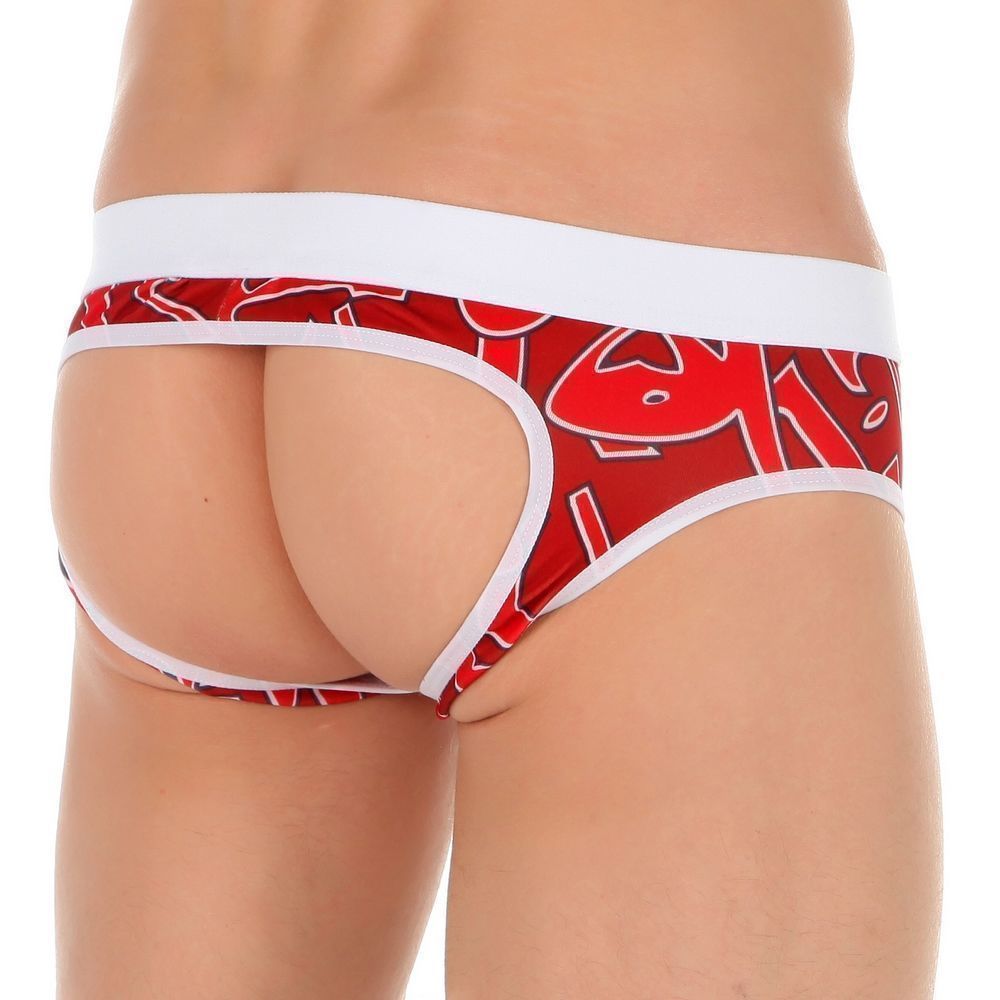 Трусы мужские джоки красные Boefje 35709