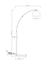 Торшер Moderli V10992-F Arco
