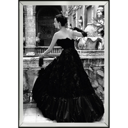 Постер BLACK EVENING DRESSПостер 70х100 G&C Черный / Серый