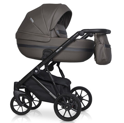 Детская коляска Riko Basic Delta Ecco 3 в 1 12 Mokka