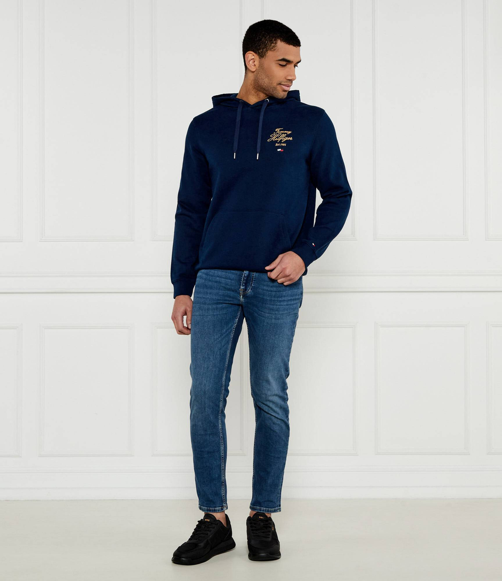 Худые SCRIPT Tommy Hilfiger - темно-синий(MW0MW37475)