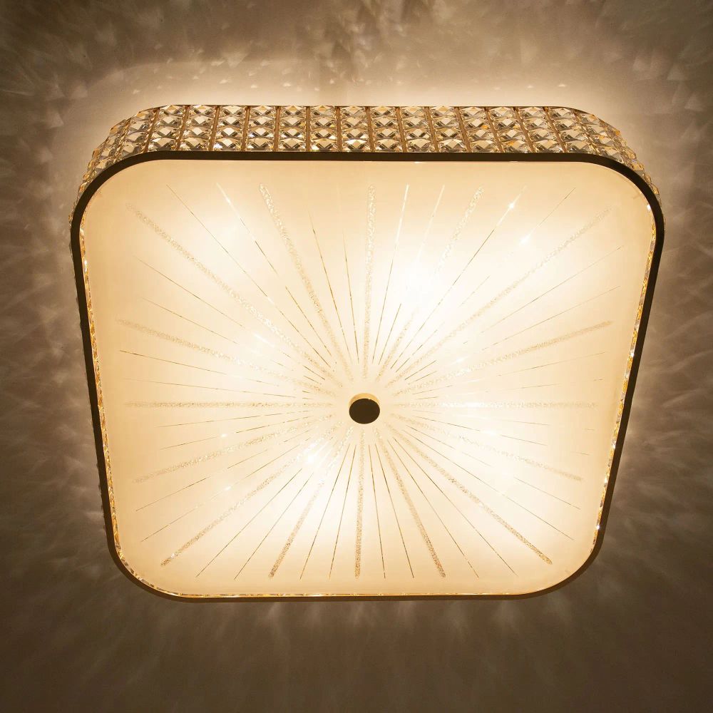 Citilux Портал CL324282 Люстра хрустальная Золото