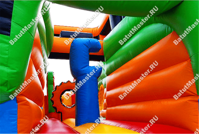Коммерческий надувной батут "Трактор"