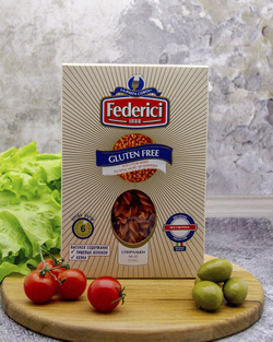 Макаронные изделия Federici спиральки из красной чечевицы, без глютена, 250 г