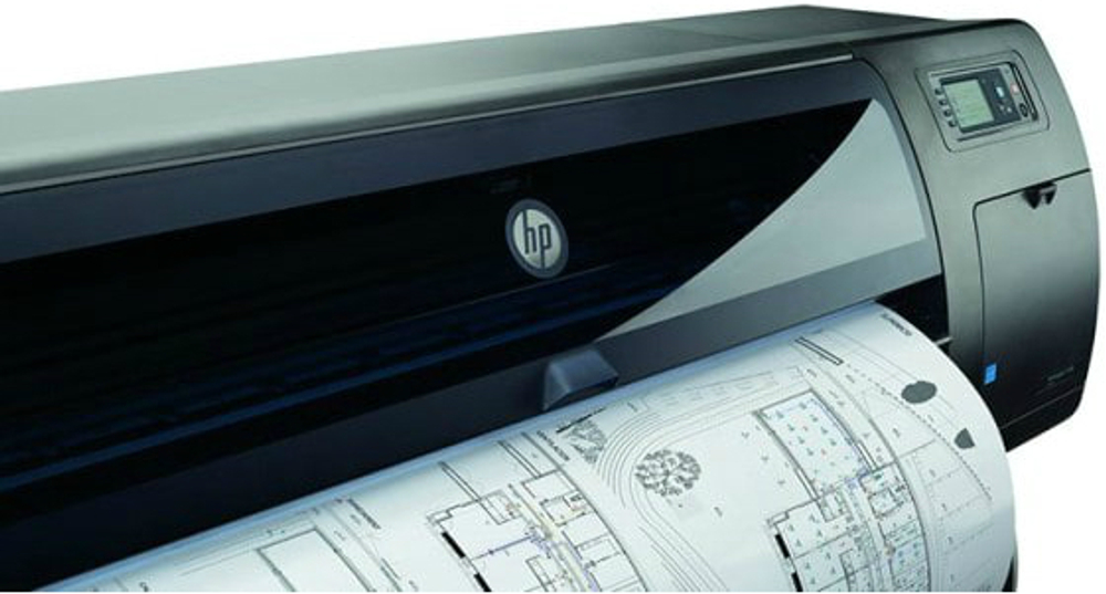 Широкоформатный принтер A0+ HP DesignJet T1700 44", 1118мм (W6B55A)