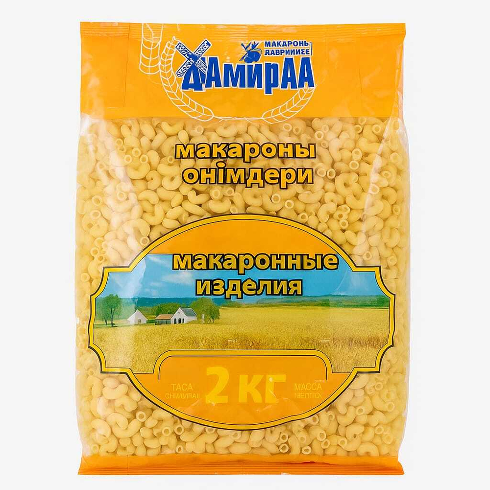 Макароны Дамир АА кривые 2 кг