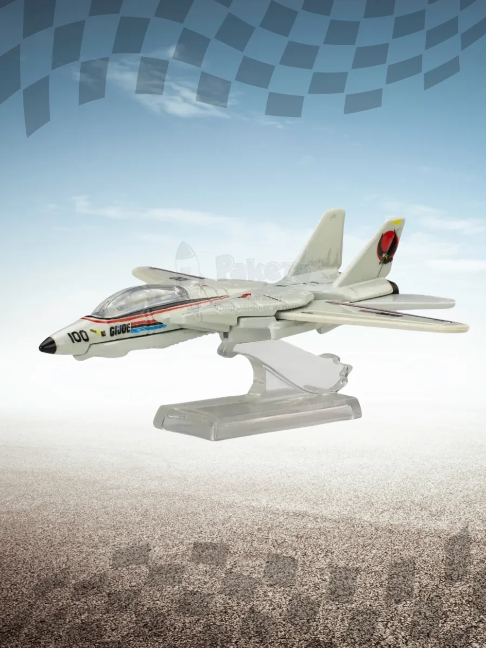 Самолет Хот Вилс Премиум Jet Skystriker HXD63 JBL77