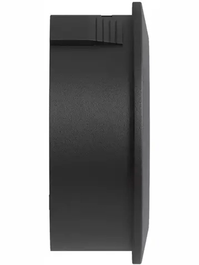 Встраиваемый цифровой гигрометр термометр ТЕХМЕТР Т-1816 измеритель влажности и температуры воздуха (Черный)