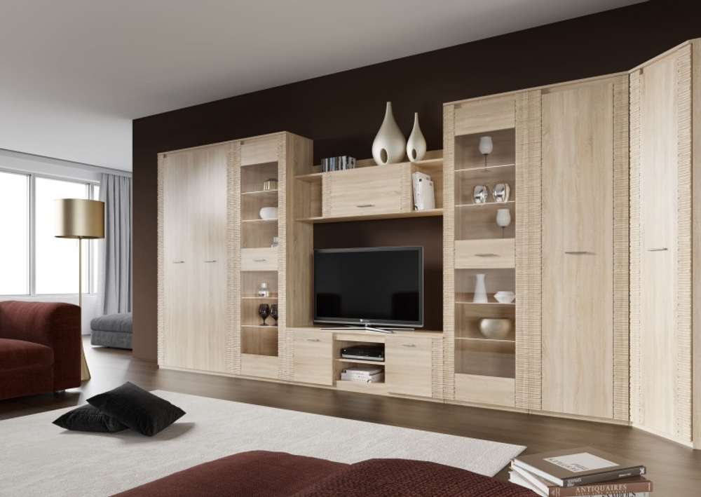 Гостиная "Элана" Дуб Сонома