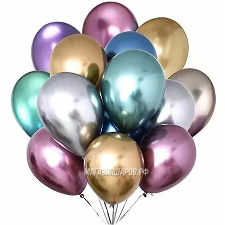 Гелиевые шары "Хром"