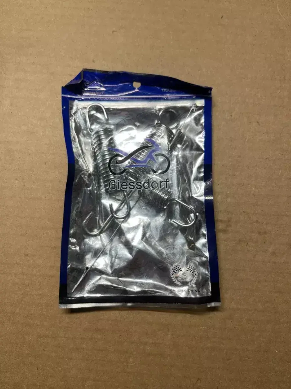 Набор пружин боковой подножки для мототехники