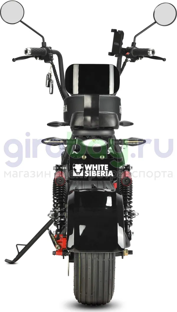 Электроскутер WHITE SIBERIA MINI R 2500w 3.0 (60V/21Ah) - Черный фото №8