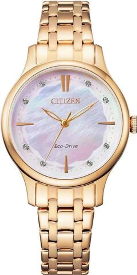 Женские японские наручные часы Citizen EM0893-87Y
