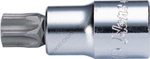 Торцевая головка короткая 1/4" TORX Т27, 2024T27, Hans