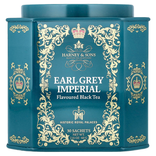 Harney & Sons, черный чай, имперский чай, 30 пакетиков, 60 г (2,11 унции)