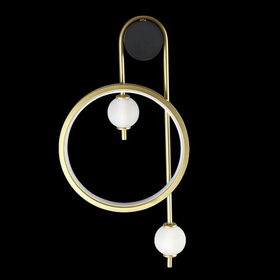 Бра Crystal Lux Rodrigo AP20W Led Black/Gold