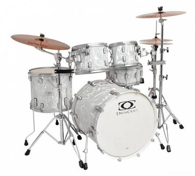 Ударная установка акустическая Drumcraft SERIES 7 PROGRESSIVE MAPLE LIGUID CHROME/SATIN CHROME HW