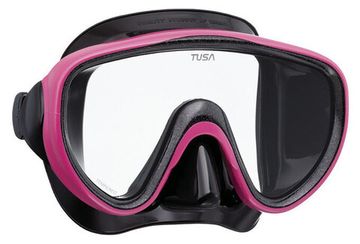 Маска TUSA Sport UMR-16 черный/розовый