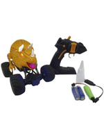 Машинка-динозавр на радиоуправлении с паром, USB зарядное устройство, световые и звуковые эффекты