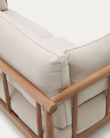 Sacova 2-местный диван из массива эвкалипта 195 см Испания