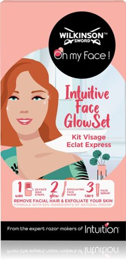 Wilkinson Sword Oh my Face! Intuitive Face Glow Set - набор для удаления волос /  1 шт.   / GTIN 4027800448609