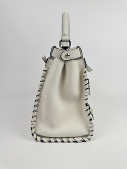 Сумка Fendi Peekaboo Medium Fiocco Bianca