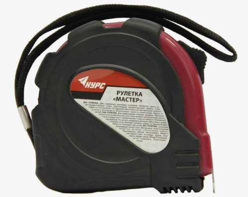 Рулетка 10мх25мм МАСТЕР