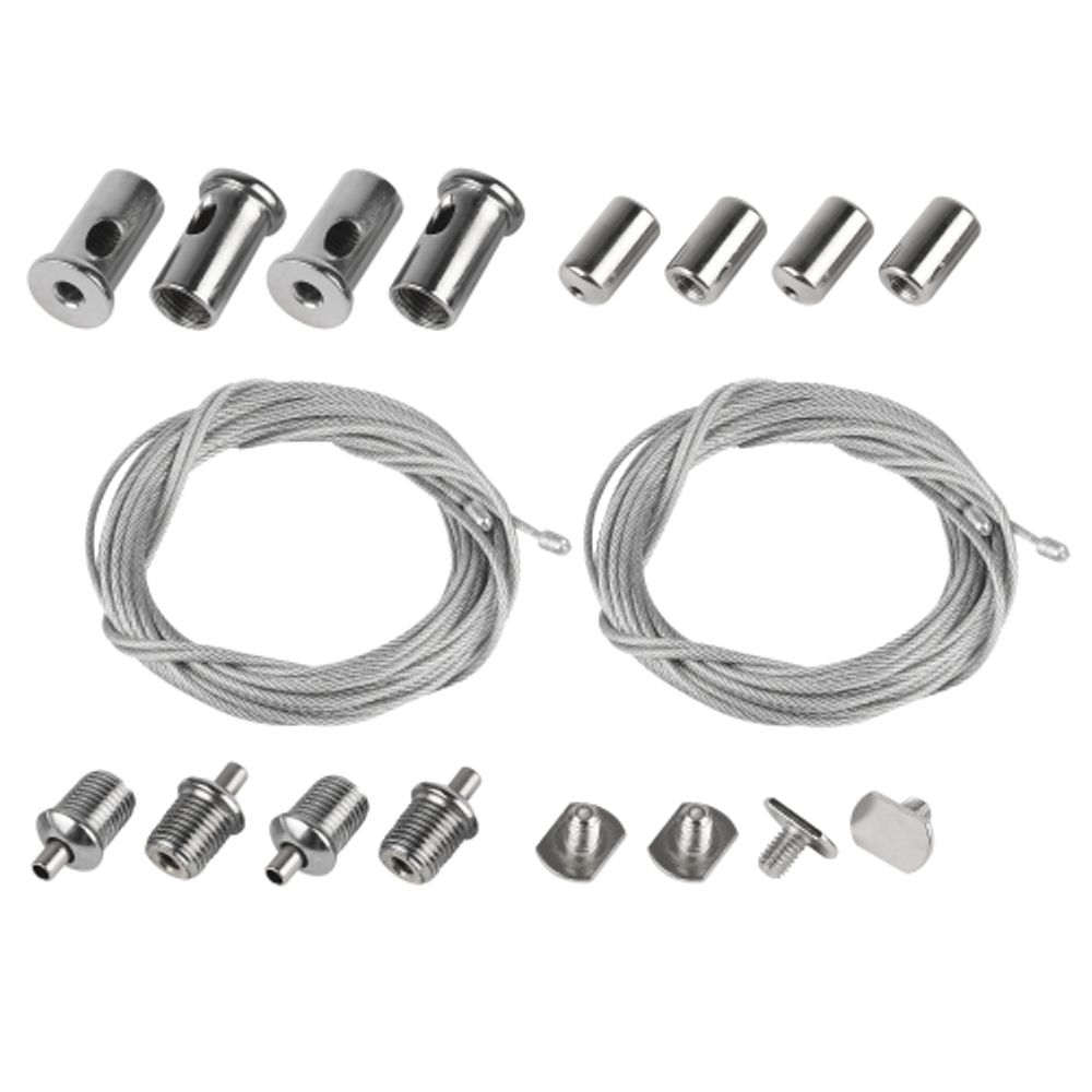 Набор тросов ЭРА 6060-5 2м для подвеса для профиля 6060 4шт | Профили для светодиодных лент