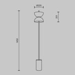 Напольный светильник (торшер) Maytoni MOD178FL-L11B3K